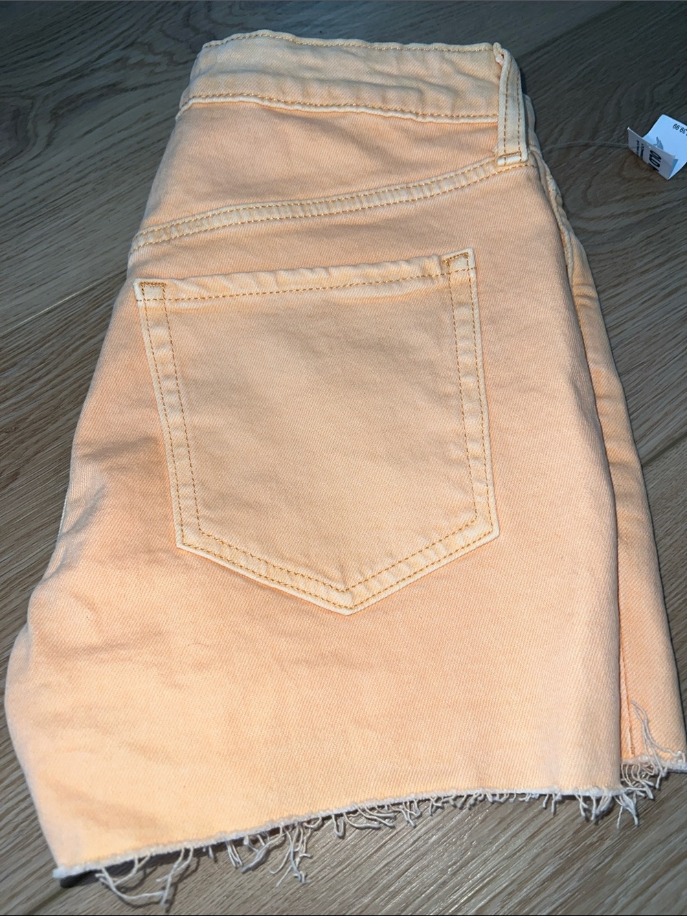 Old Navy Light Peach OG Straight Denim Skirt - Picture 4 of 4